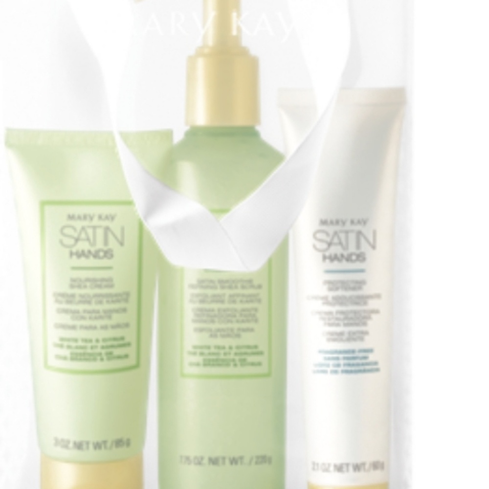 WhiteTea & Citrus Satin Hands set